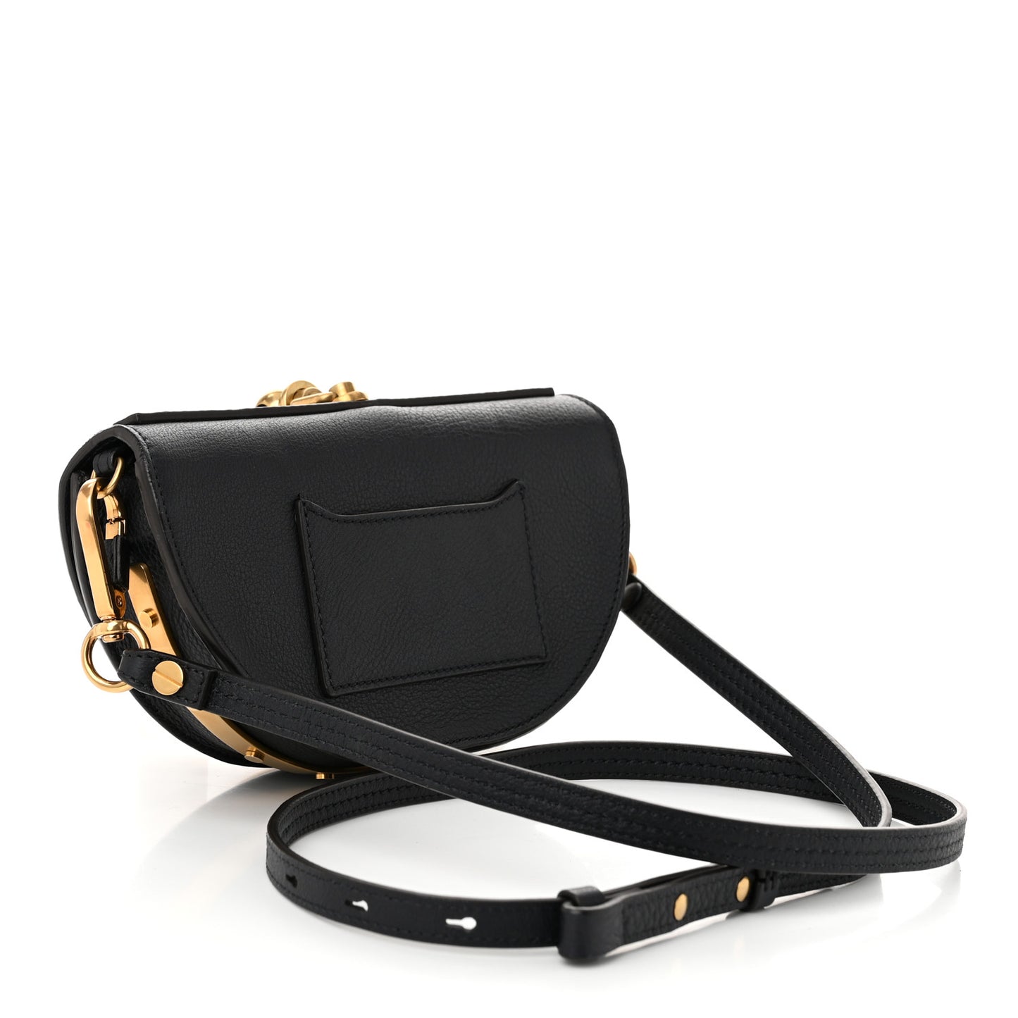 Suede Calfskin Constellation Studded Small Nile Bracelet Minaudiere Bag Full Blue