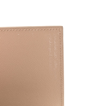 Saint Laurent Grain De Poudre Medium Monogram Kate Satchel Dark Beige 13 of 14