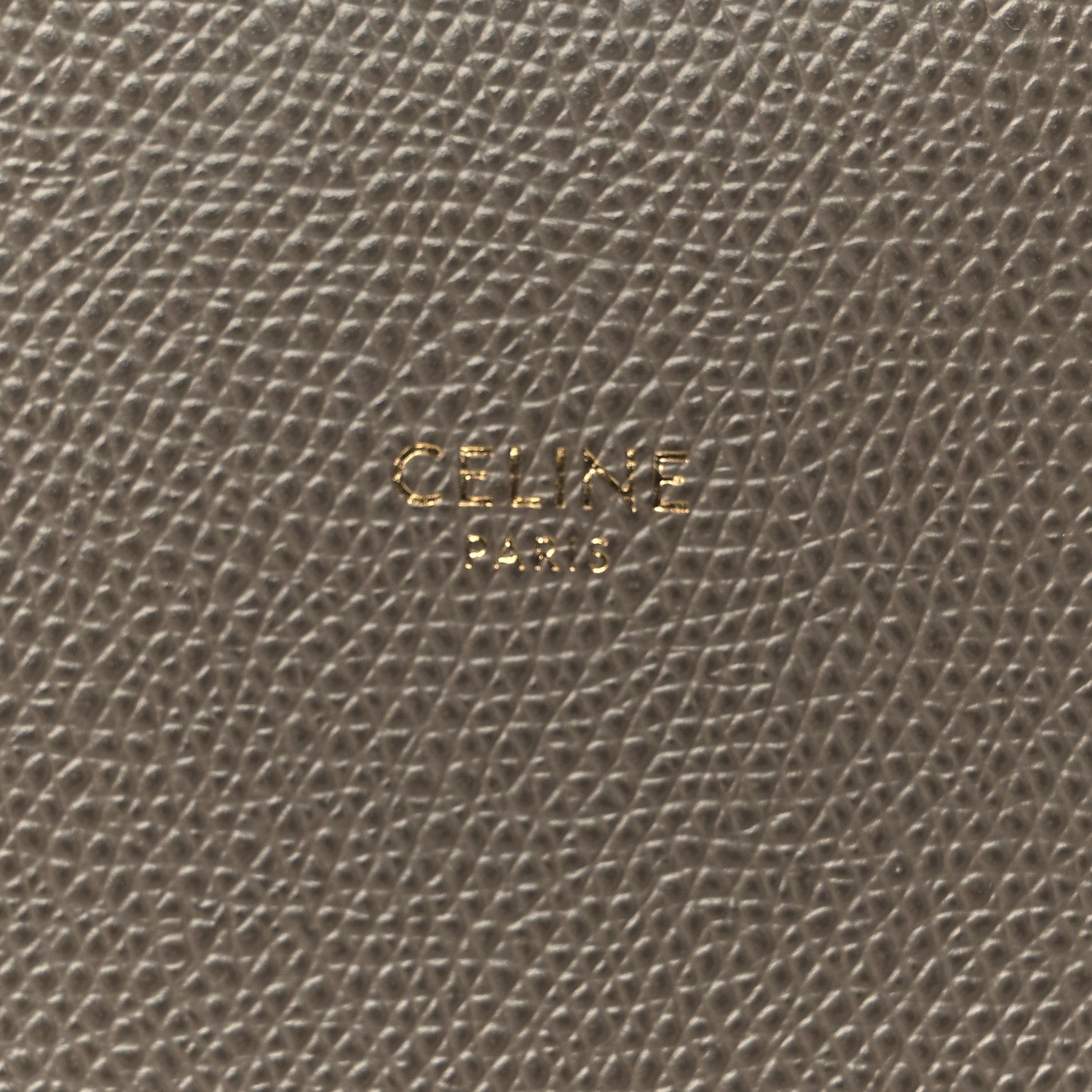 Celine Grained Calfskin Small Vertical Cabas Taupe 5 of 9