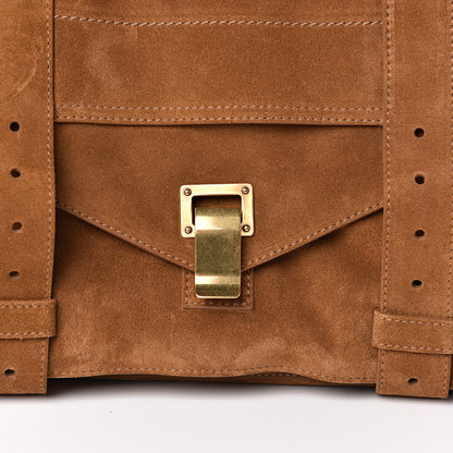 Proenza Schouler Suede Medium PS1 Satchel Tobacco 10 of 10