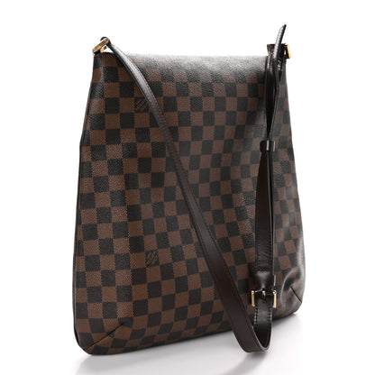 Louis Vuitton Damier Ebene Musette GM 3 of 11