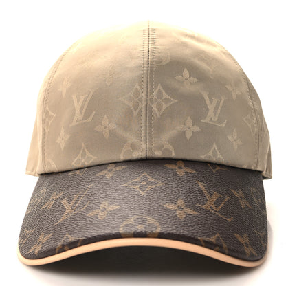 Louis Vuitton Monogram Polyester Silk LV Get Ready Cap M Beige 3 of 9