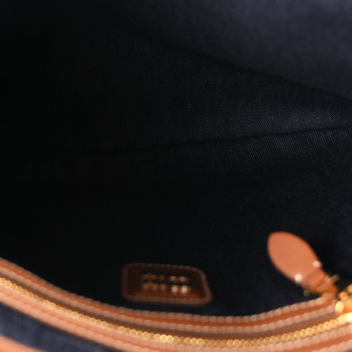 Miu Miu Denim Ivy Blue Brandy 4 of 8