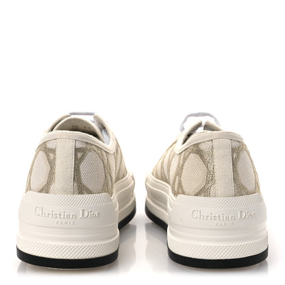 Christian Dior Canvas Walk'N'Dior Low Top Sneakers 41 Nude Gold 6 of 11