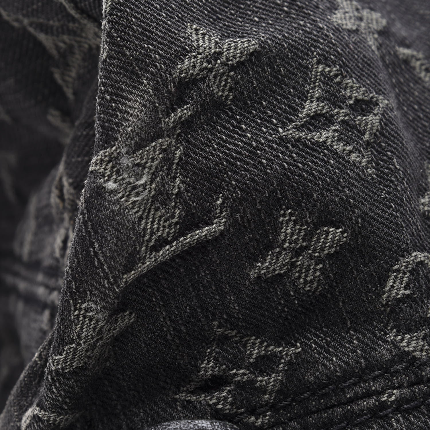 Louis Vuitton Denim Neo Cabby GM Black 10 of 14