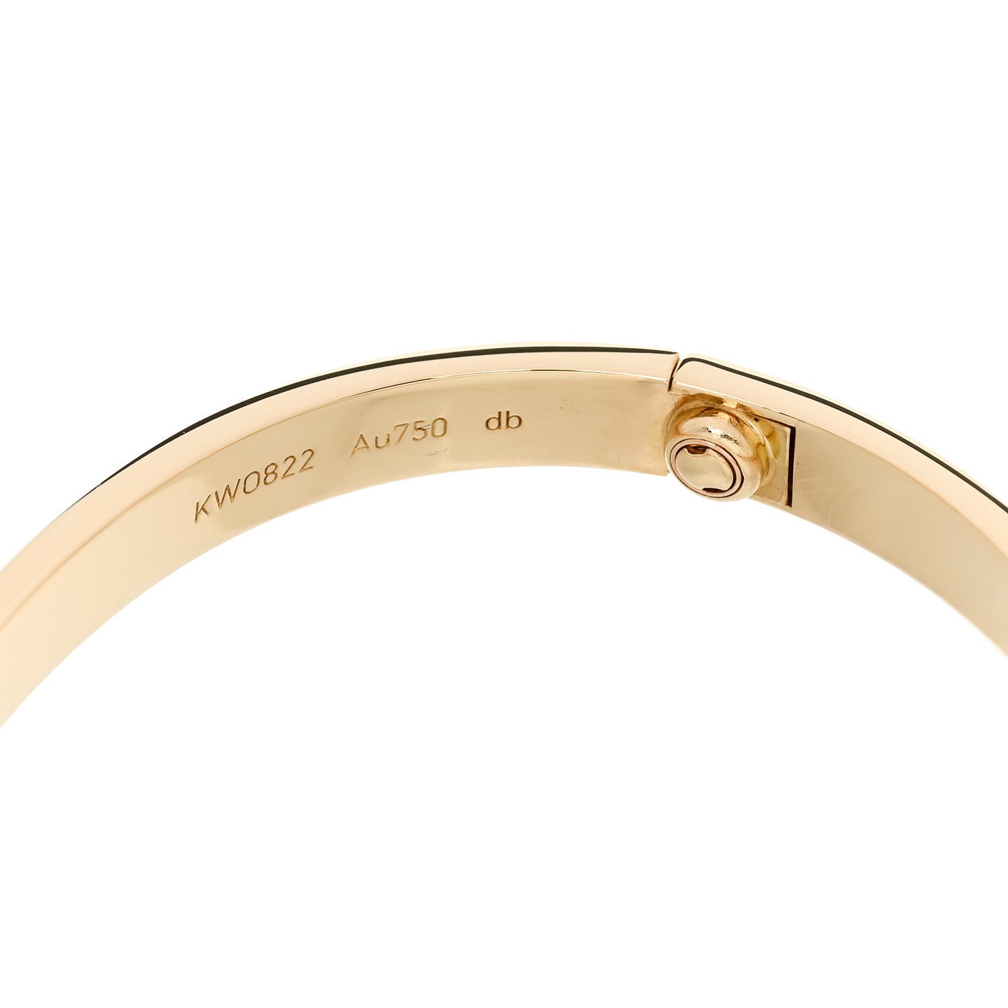 18K Yellow Gold LOVE Bracelet 17