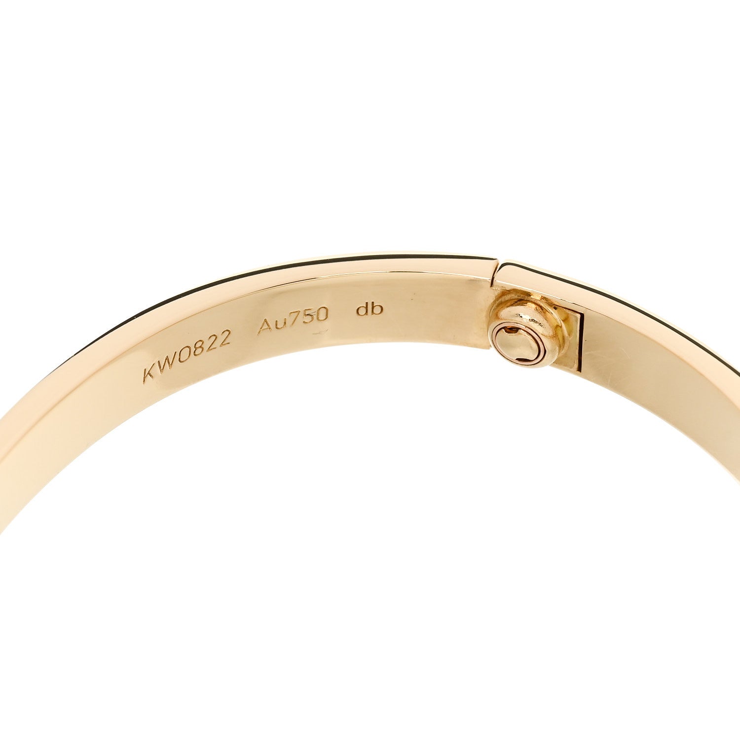 Cartier 18K Yellow Gold LOVE Bracelet 17 5 of 9