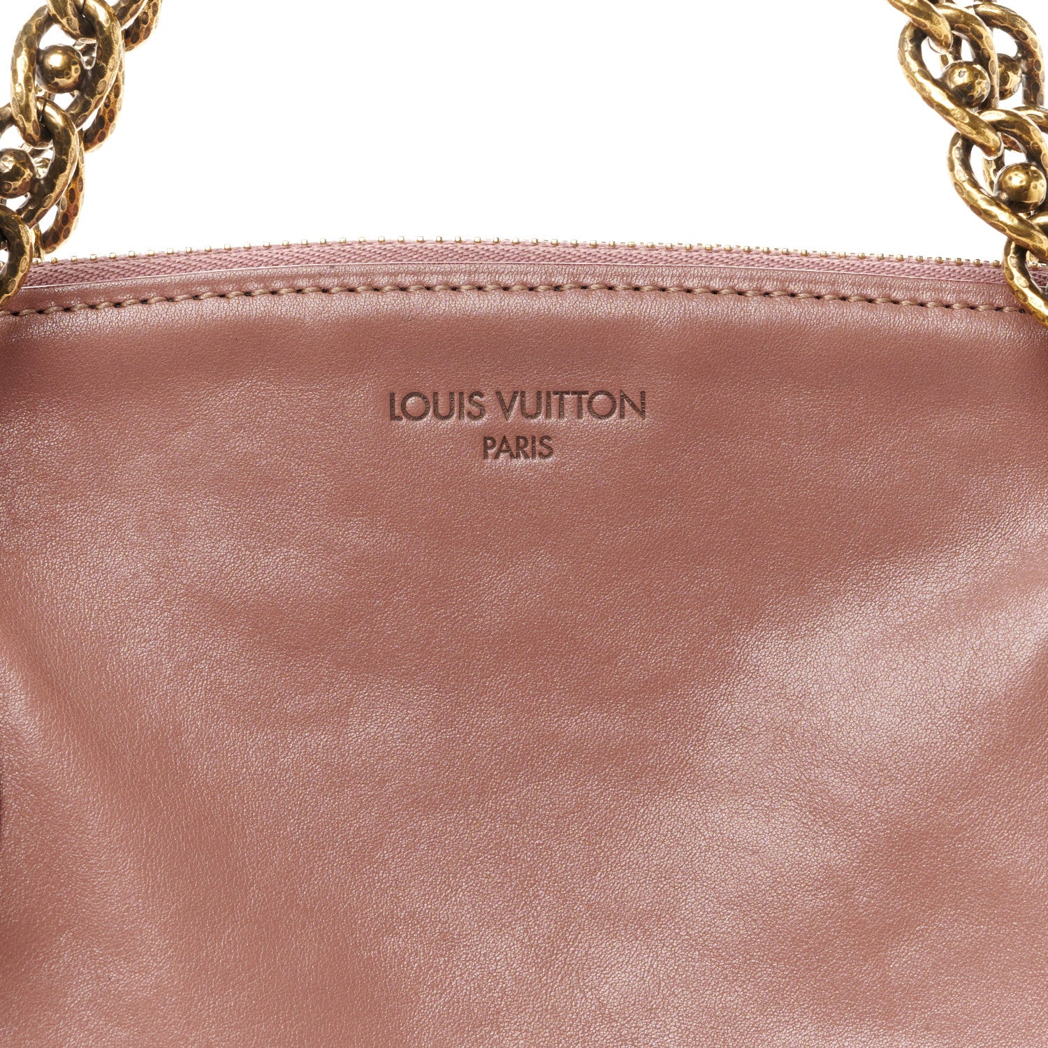 Louis Vuitton Cuir Boudoir Lockit Chain Rose 7 of 13