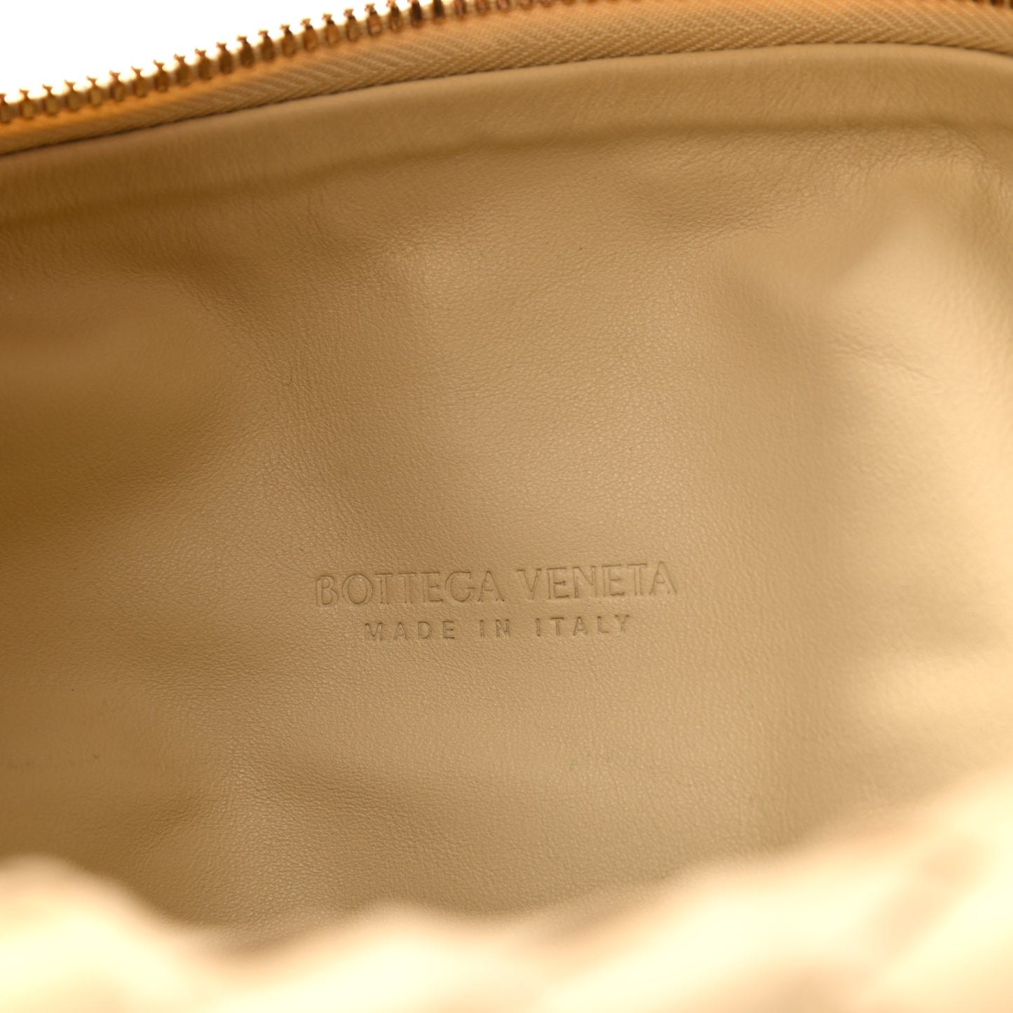 Nappa Intrecciato Teen Jodie Hobo Porridge