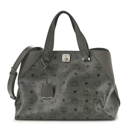 MCM Visetos Large Tote Grey 1 of 11