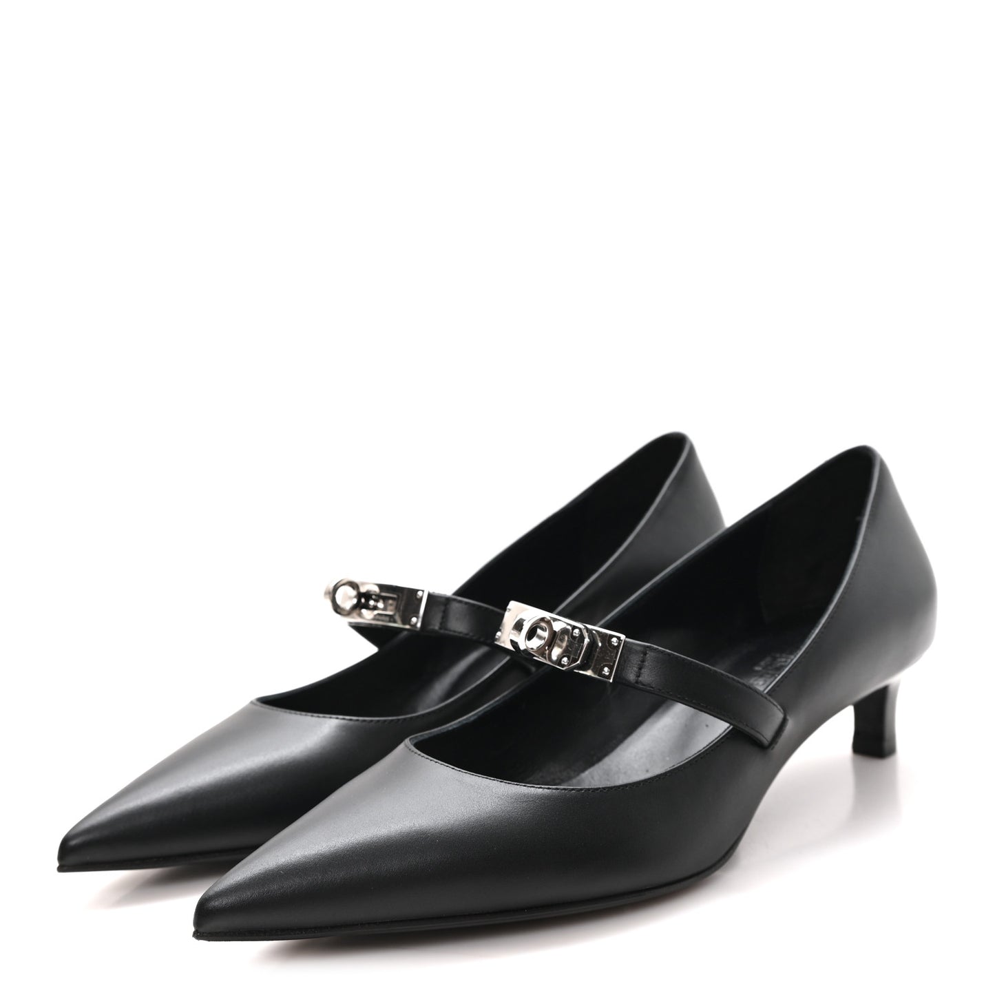 Calfskin Kiara 40 Pumps 35.5 Black