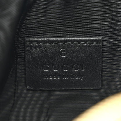 Gucci Suede Patent Web Mini Ophidia Shoulder Bag Nocciola Black 6 of 12
