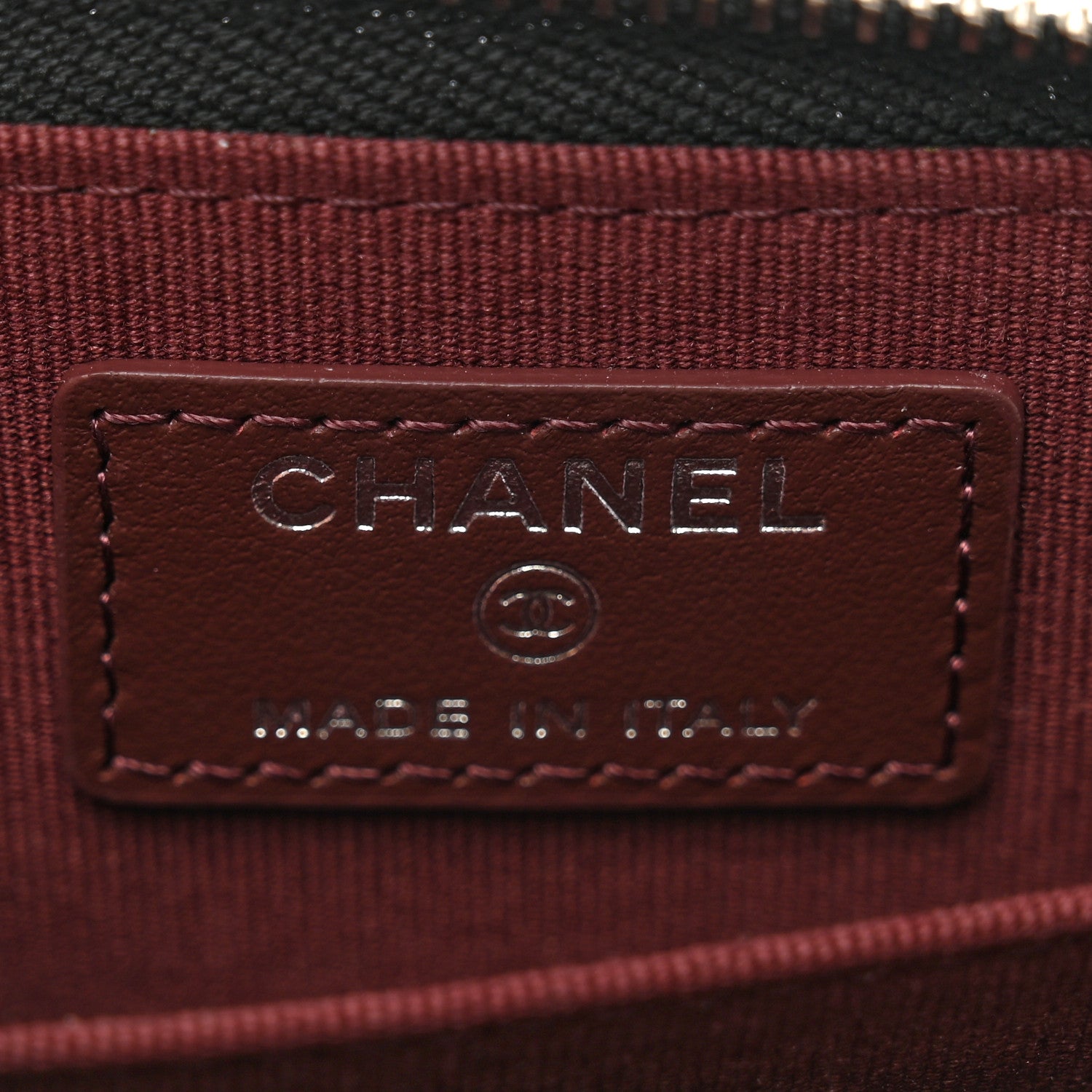 Chanel Caviar Quilted Zip Coin Purse Black 6 of 8