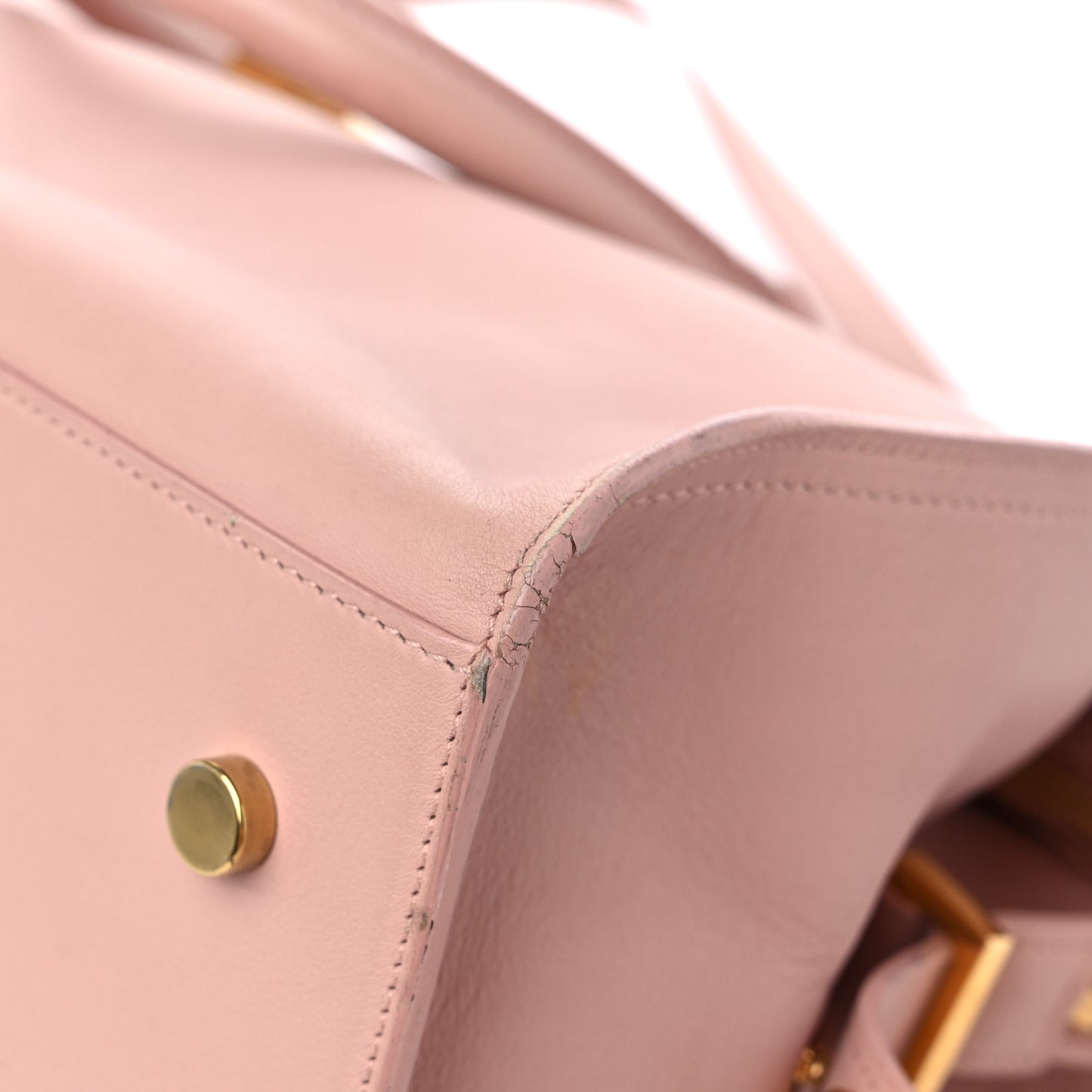 Calfskin Monogram Small Cabas Pale Blush