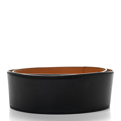 Hermes Box 55mm Fold Over Belt 80 Black 2 of 6