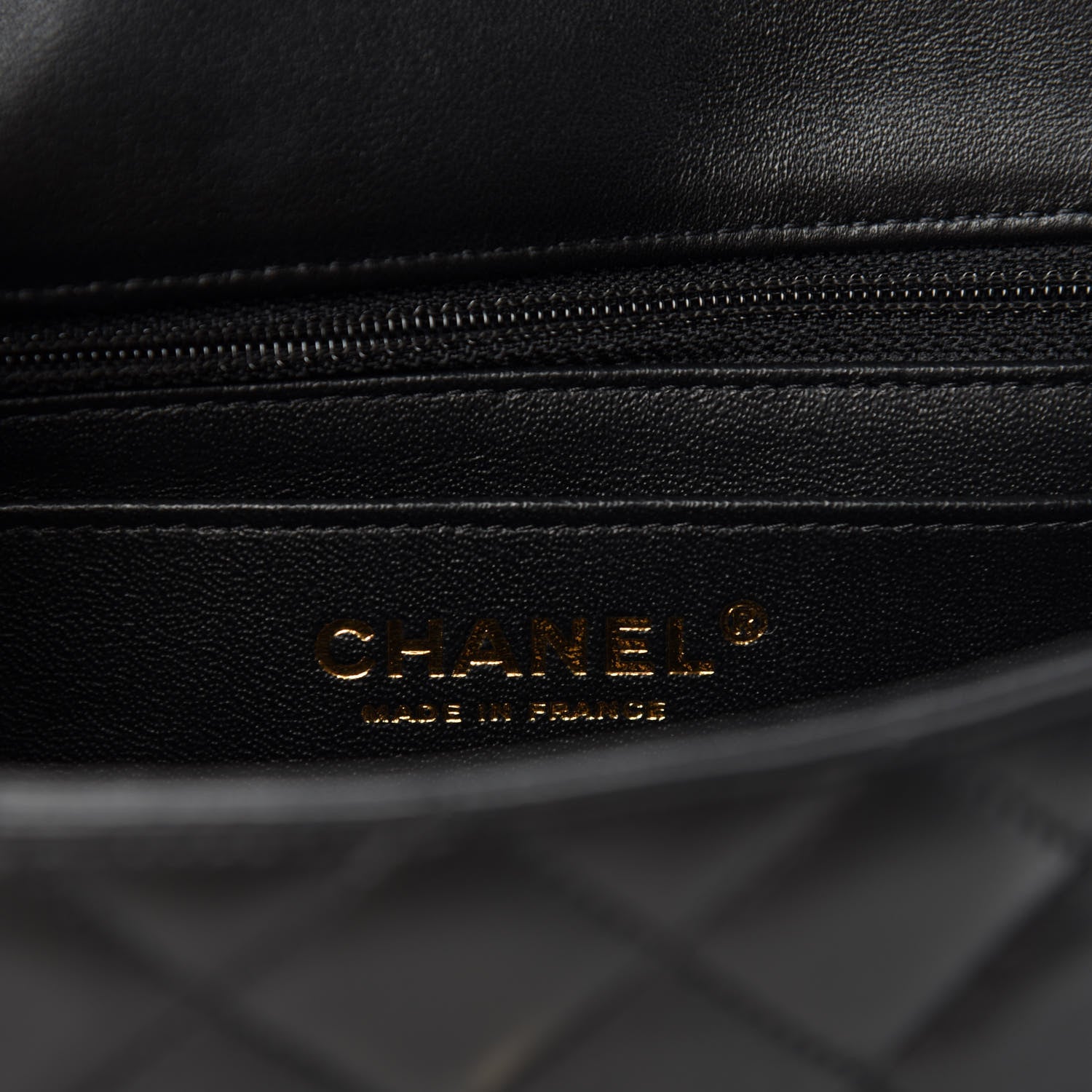 Chanel Lambskin Quilted Mini Coco Charms Rectangular Flap Black 8 of 11