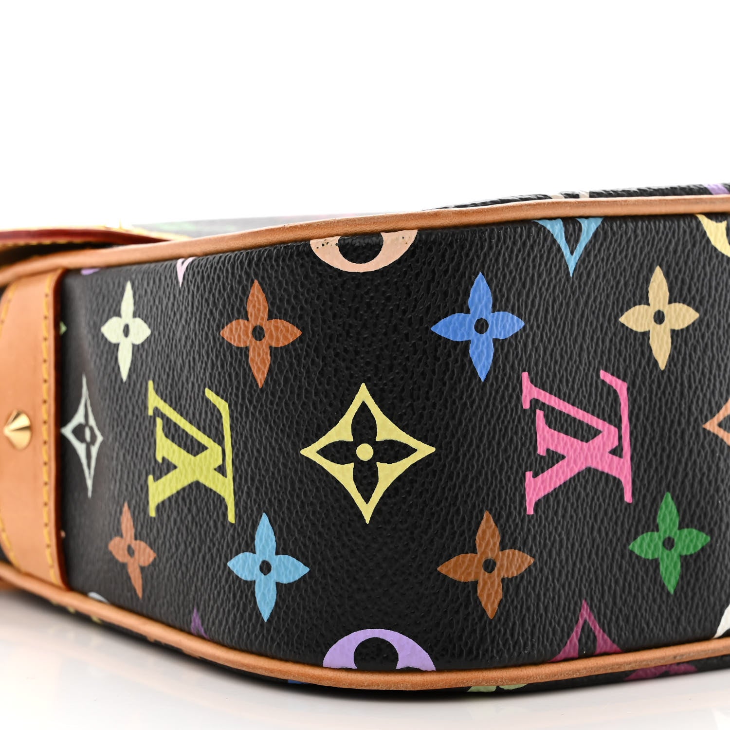 Louis Vuitton Monogram Multicolor Sologne Black 9 of 13