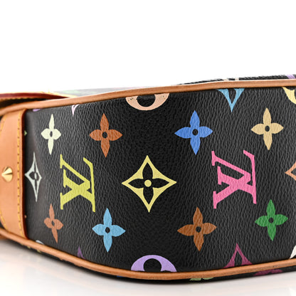 Louis Vuitton Monogram Multicolor Sologne Black 9 of 13