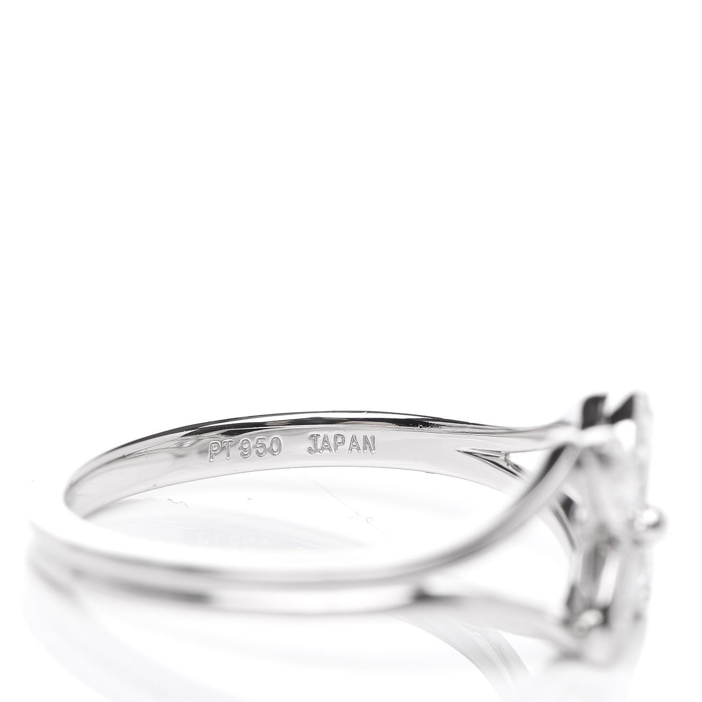 Platinum Diamond Victoria Ring 51 5.75