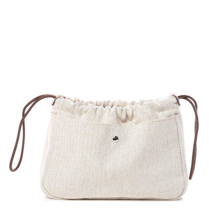 Hermes Canvas Barenia Fourbi 20 PM Pouch Naturel Fauve 1 of 12