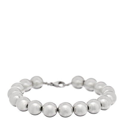 Tiffany Sterling Silver 10mm Hardwear Ball Bracelet 1 of 3