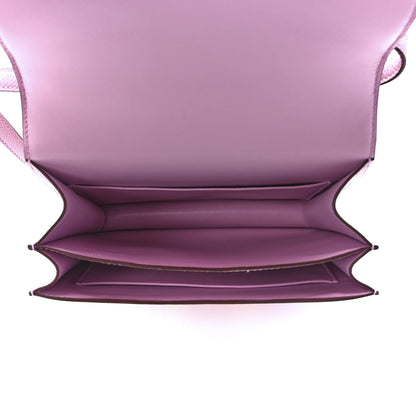 Hermes Epsom Constance 18 Mauve Sylvestre 4 of 10