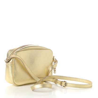 Versace Grained Calfskin Palazzo Medusa Camera Bag Gold 3 of 9