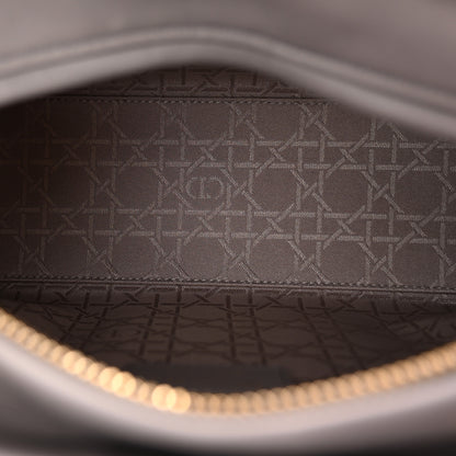 Christian Dior Lambskin Cannage Medium Lady Dior Grey 5 of 10