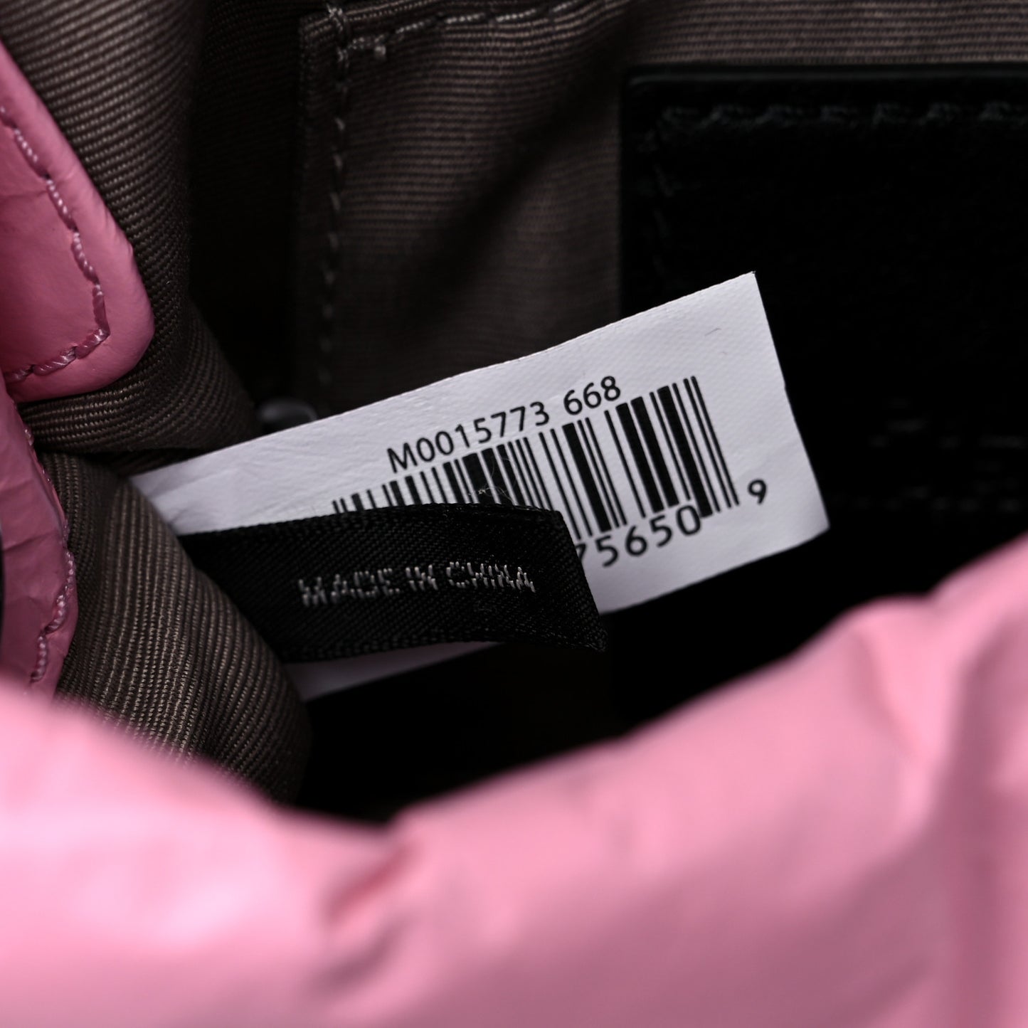 Lambskin The Pillow Bag Pink