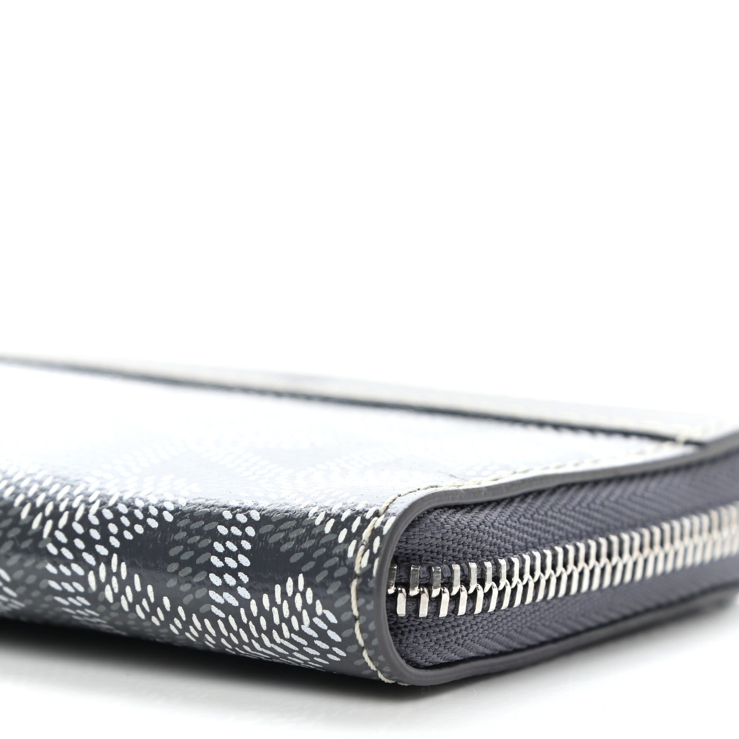 Goyard Goyardine Matignon PM Wallet Grey 9 of 9