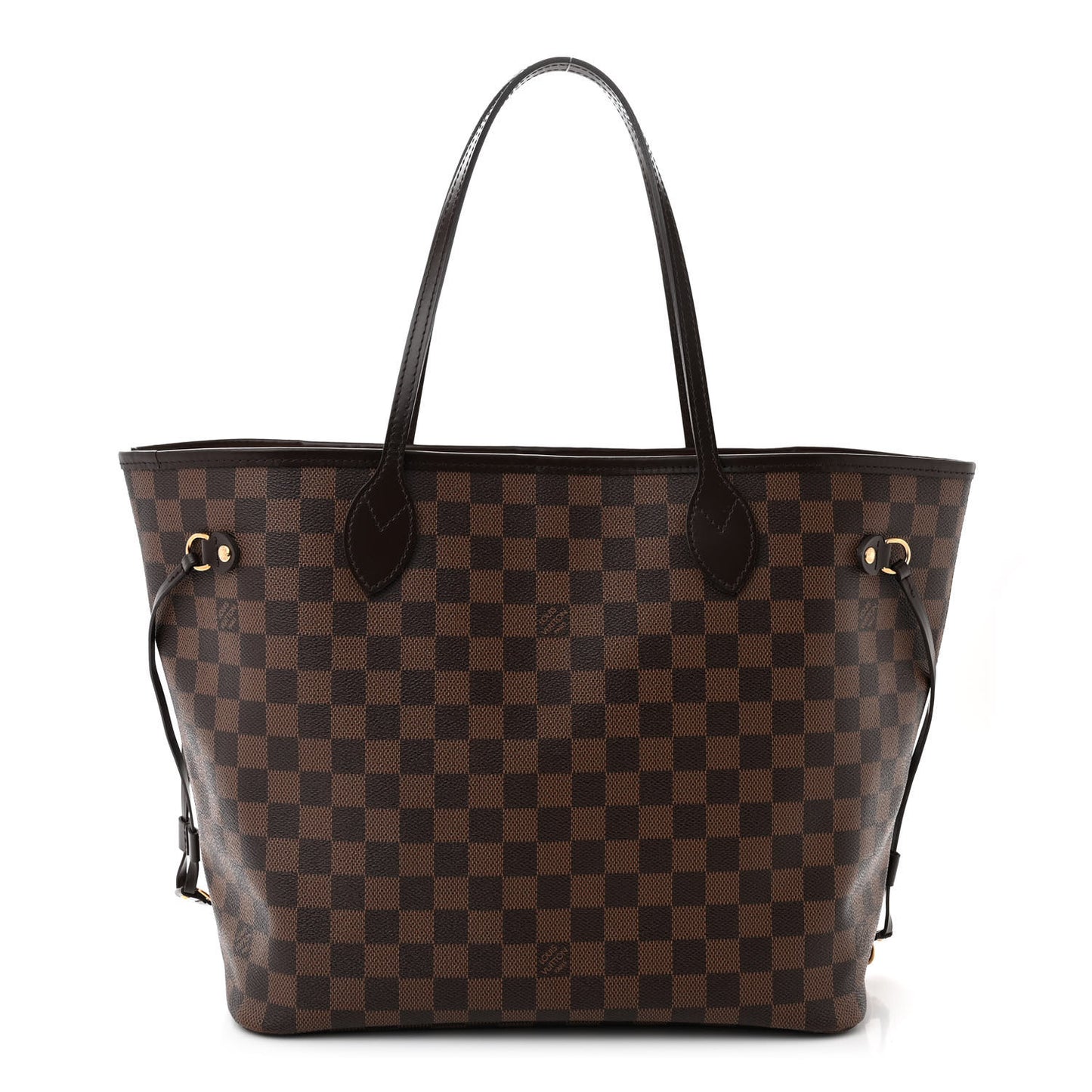 Damier Ebene Neo Neverfull MM Rose Ballerine