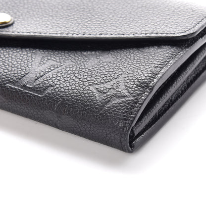 Louis Vuitton Empreinte Sarah Wallet NM Black 6 of 10