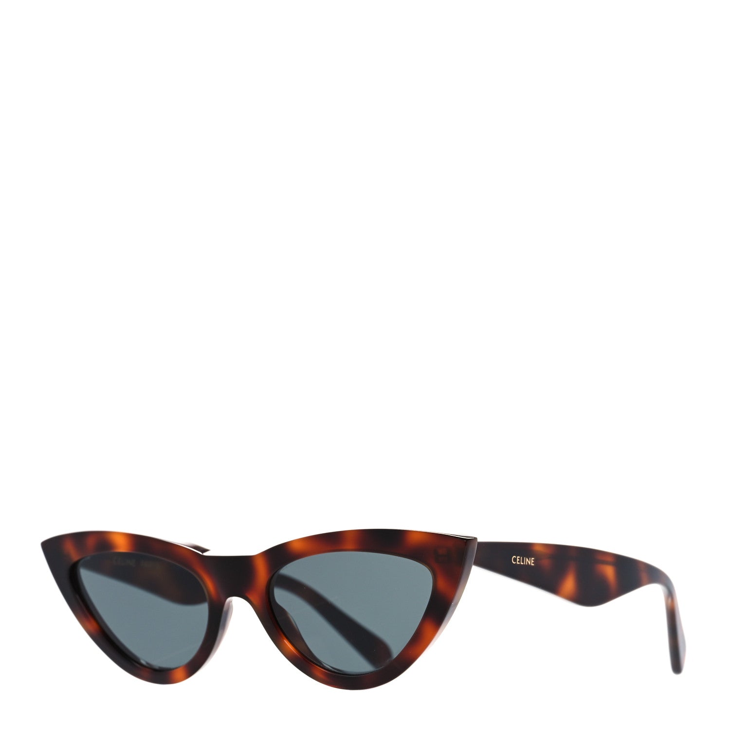 Celine Acetate Cat Eye Sunglasses CL4019IN Tortoise 1 of 7