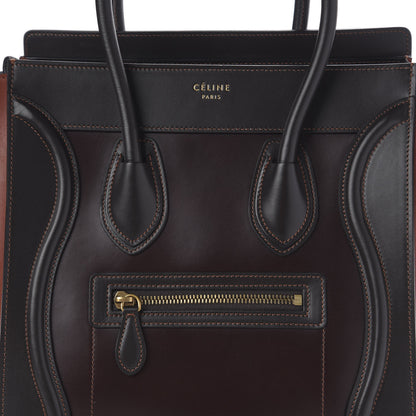 Celine Satin Smooth Calfskin Micro Tri-Color Luggage 8 of 12
