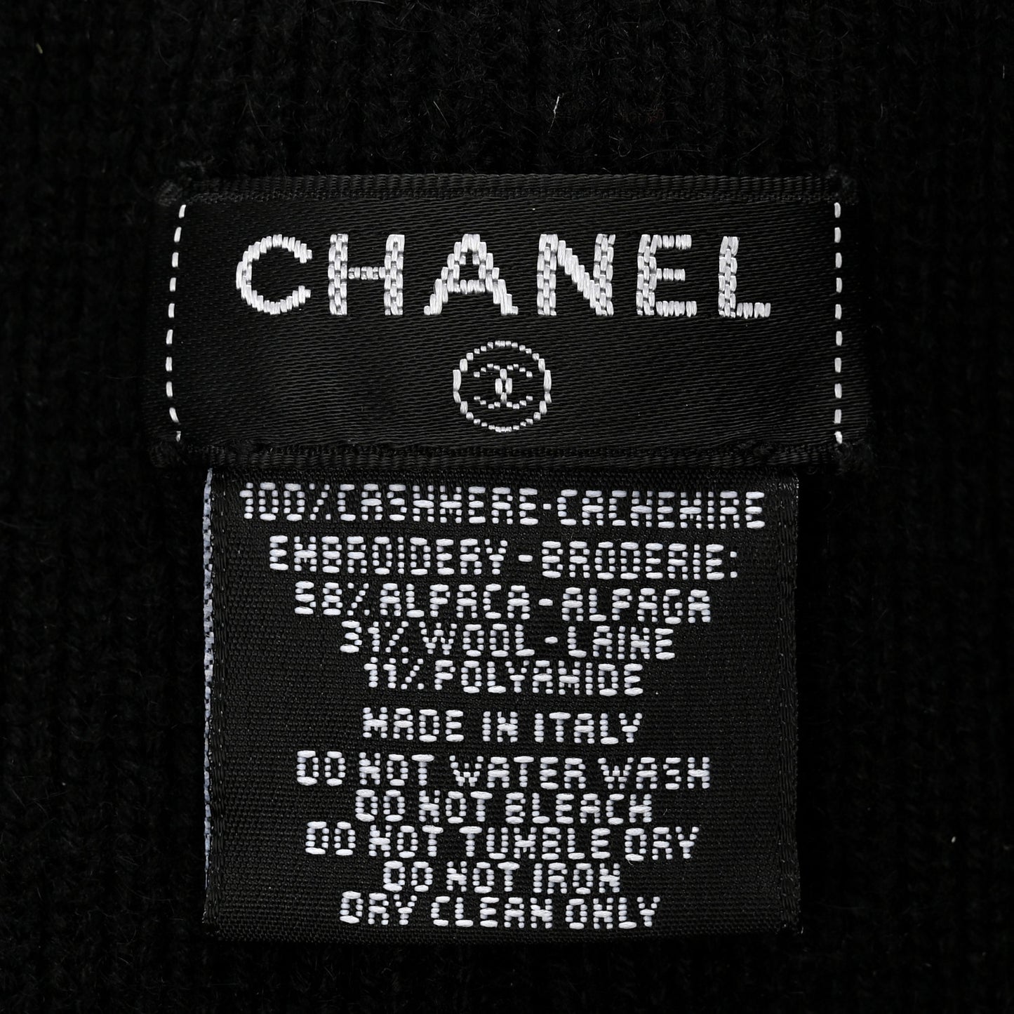 Cashmere CC Headband Black