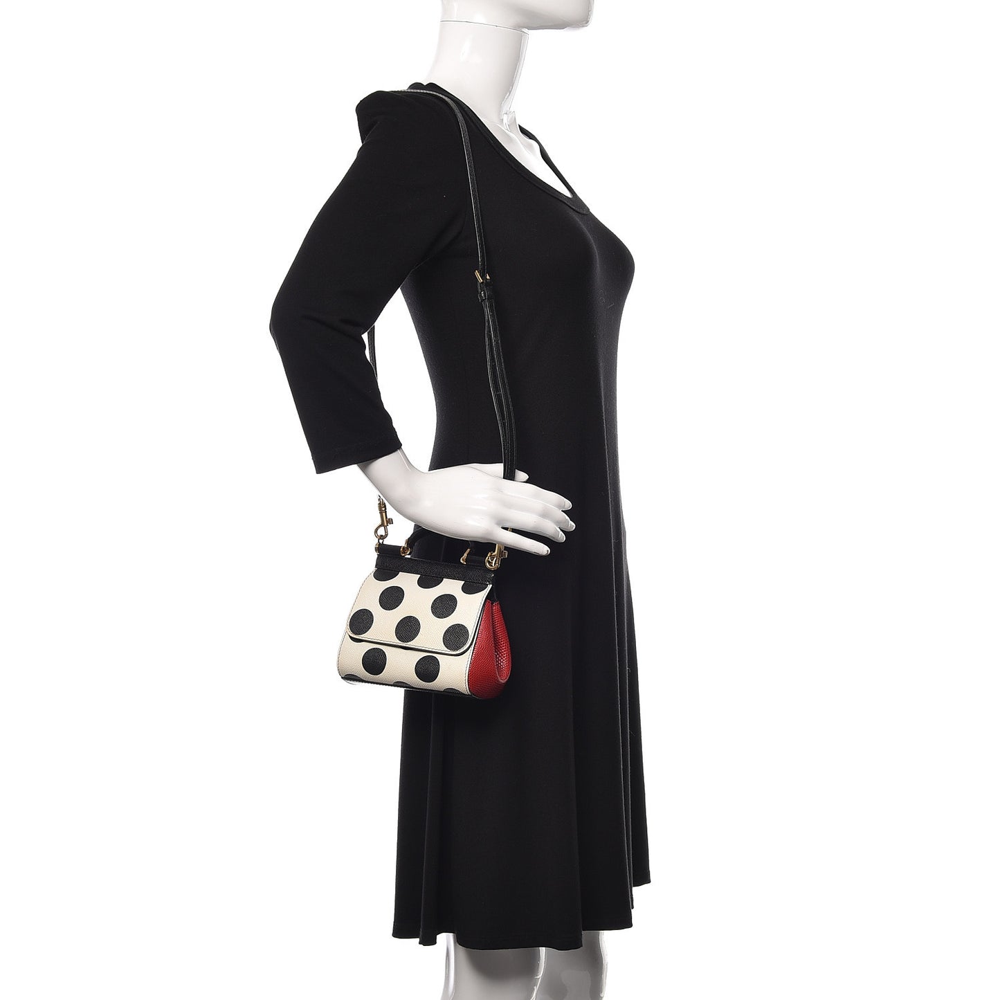 Dauphine Polka Dot Mini Miss Sicily Satchel Multicolor