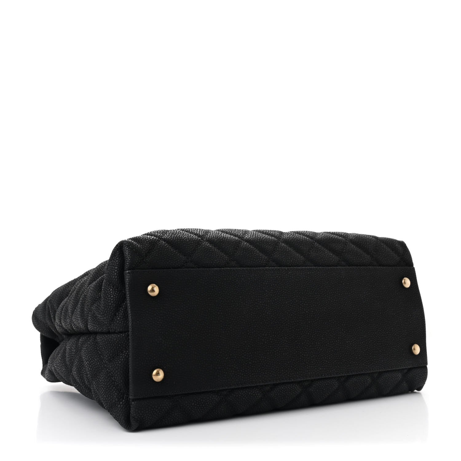 Chanel Iridescent Caviar Chic Quilt Tote Black 4 of 11
