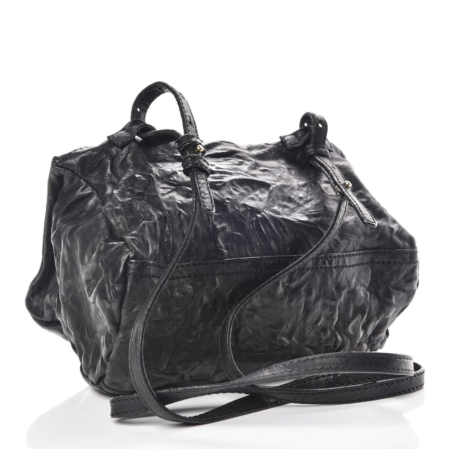 Tumbled Sheepskin Mini Pandora Black