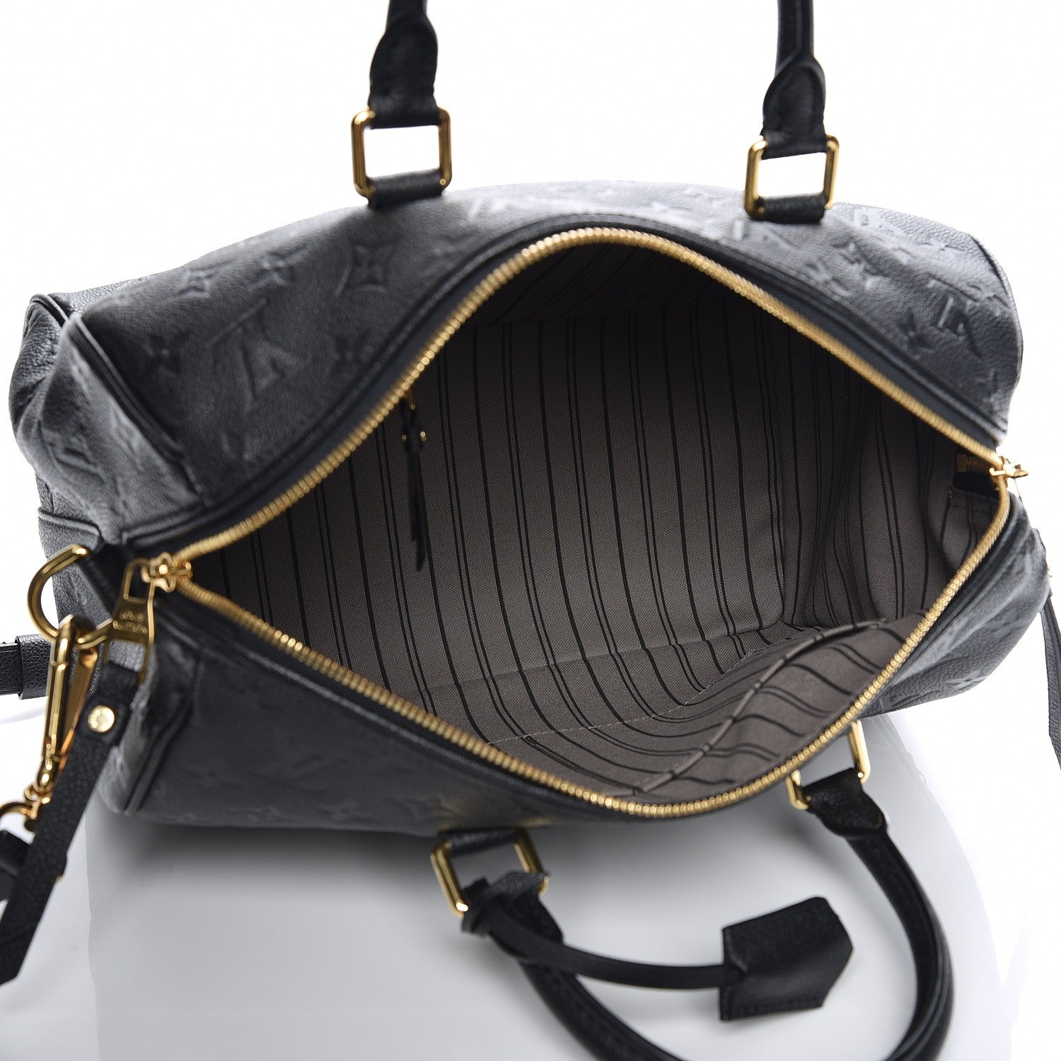 Louis Vuitton Empreinte Speedy Bandouliere 30 Black 5 of 7