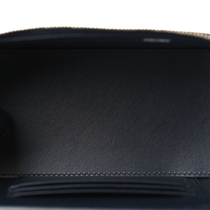 Chanel Denim Quilted Vanity Case With Chain Dark Blue 5 of 11