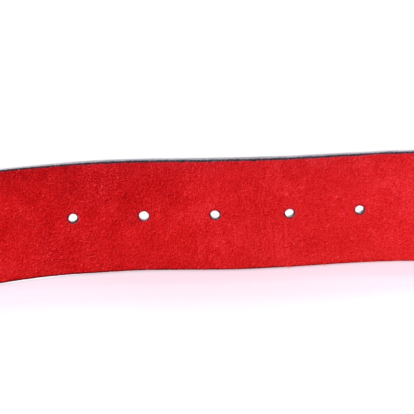 Nubuck Interlocking G Belt 90 36 Red