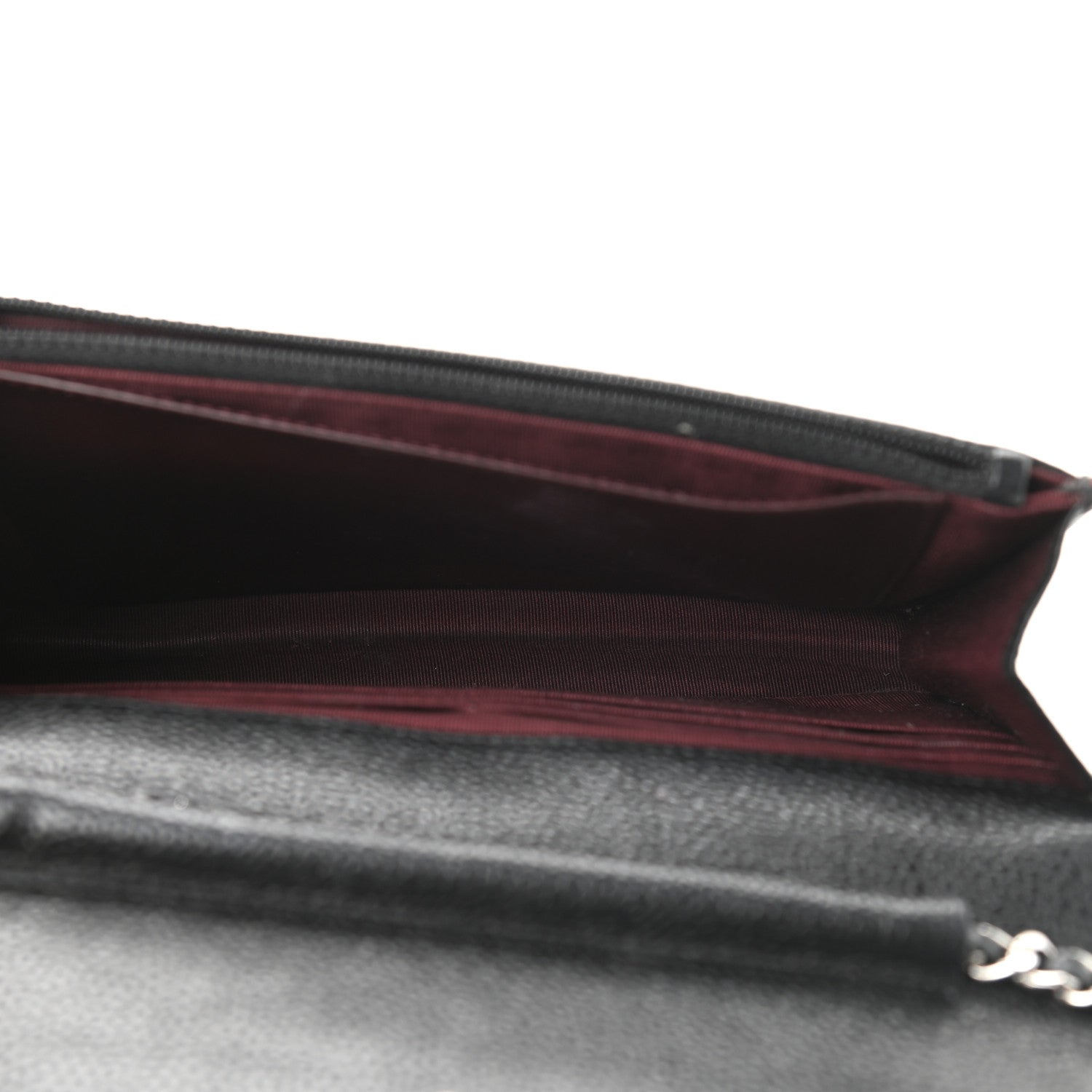 Chanel Caviar Quilted Wallet On Chain WOC Black 5 of 14