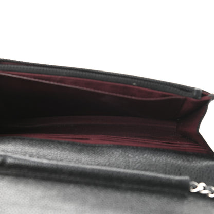 Chanel Caviar Quilted Wallet On Chain WOC Black 5 of 14