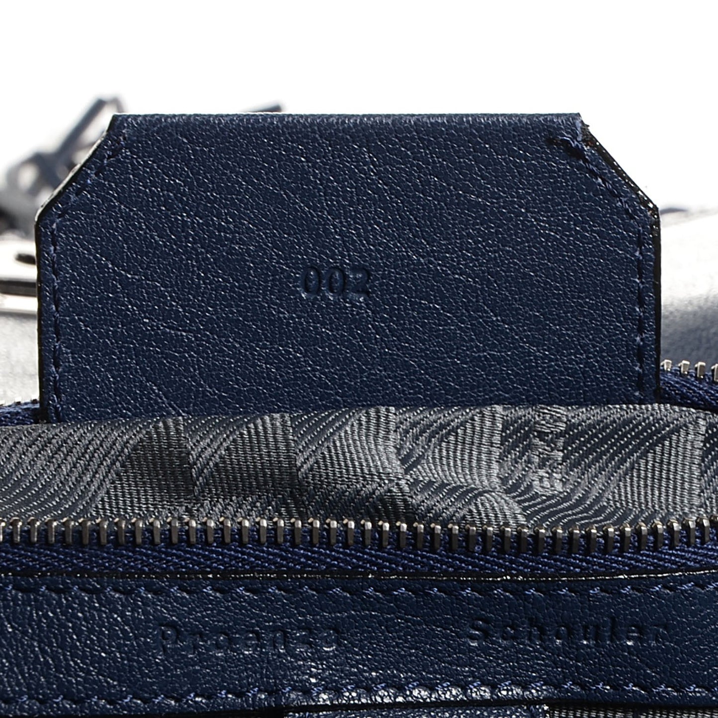 Lambskin Fringe Medium PS1 Satchel Midnight