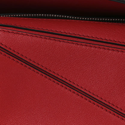 Loewe Calfskin Mini Puzzle Bag Pomodoro 8 of 14