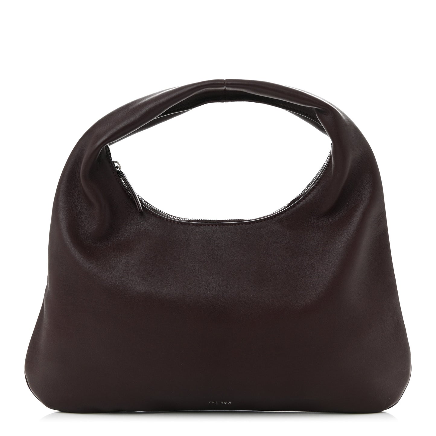 Calfskin Small Everyday Shoulder Bag Eggplant