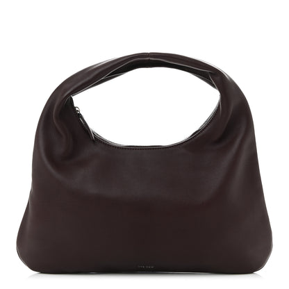 The Row Calfskin Small Everyday Shoulder Bag Eggplant 1 of 9