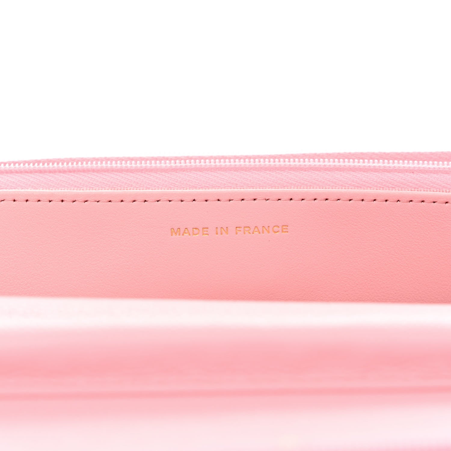 Chanel Caviar Quilted Wallet On Chain WOC Light Pink 7 of 12