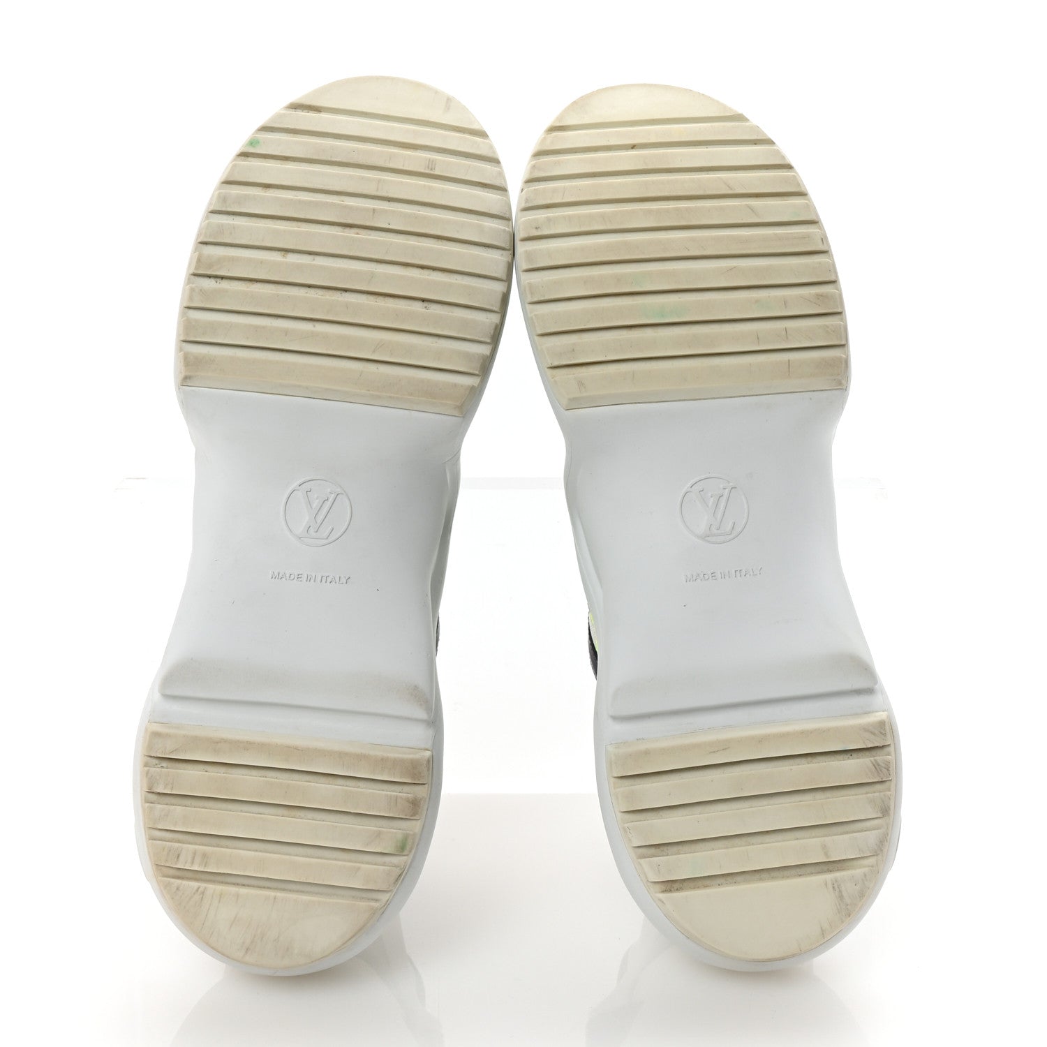 Louis Vuitton Calfskin Technical Nylon Monogram LV Archlight Sneakers 41 Fluo Yellow 6 of 9