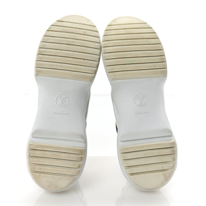 Louis Vuitton Calfskin Technical Nylon Monogram LV Archlight Sneakers 41 Fluo Yellow 6 of 9